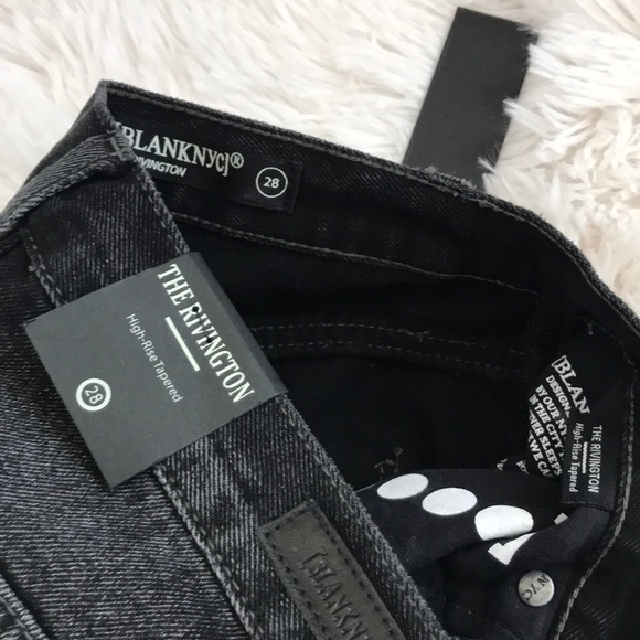 BLANKNYC Denim Rivington High Waist Tapered Jeans - Picture 6 of 8